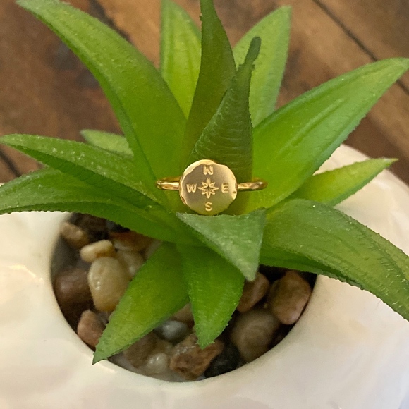 Pura Vida Jewelry - PURA VIDA COMPASS RING | GOLD